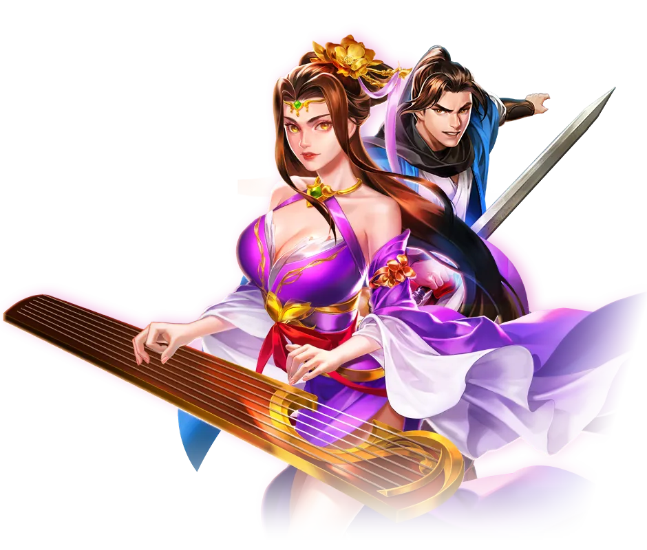 ATG wuxia-caishen character
